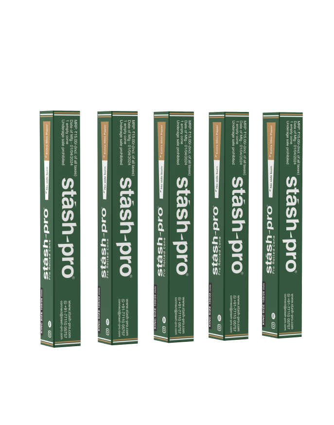 Brown Pre-Rolled Cones — Pack of 5