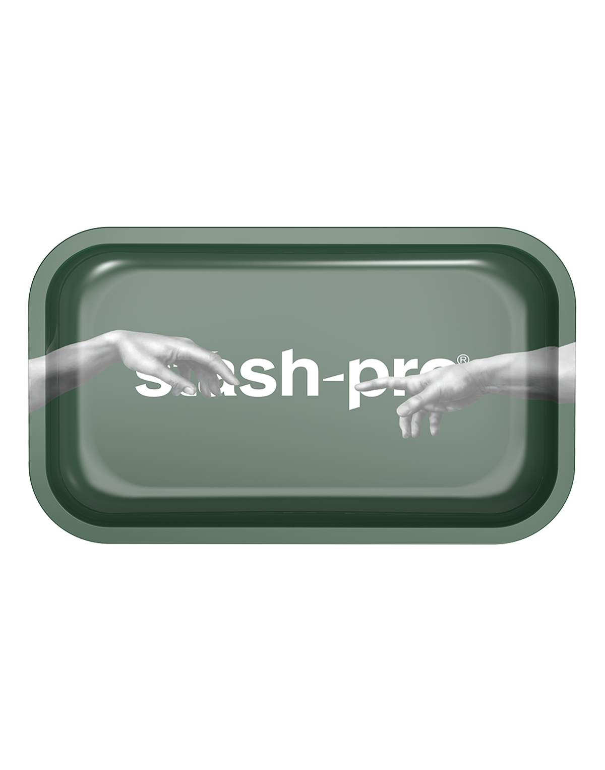 Medium Rolling Tray — Green