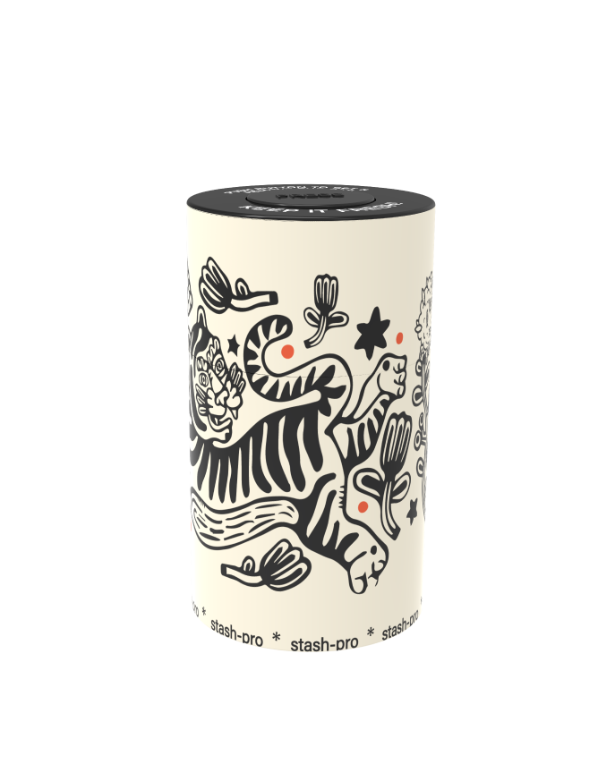 Airtight Storage Jar — White Tiger